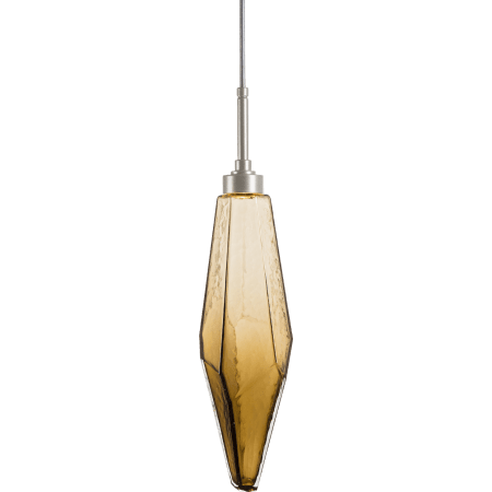 Chilled Bronze Glass with Metallic Beige Silver Finish